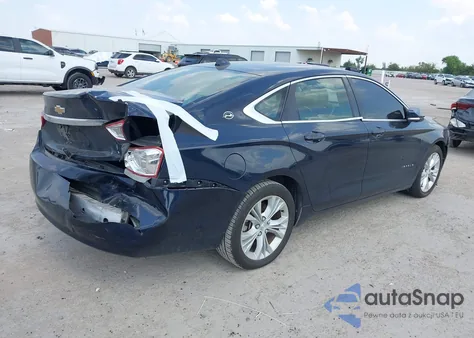 2014 Chevrolet Impala 1Lt z USA, uszkodzony, nr VIN 2G1115SL9E9183586